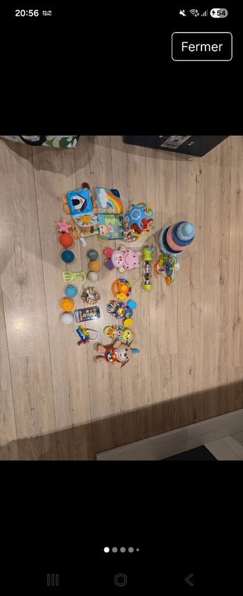 Lot jouets d’éveil