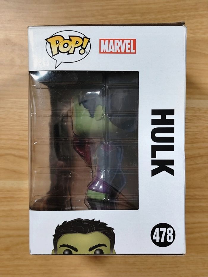 Lot 2 Funko Pop! Hulk #478 (Avengers Endgame) Red Hulk #1366 (Captain America Brave New World) - photo numéro 3