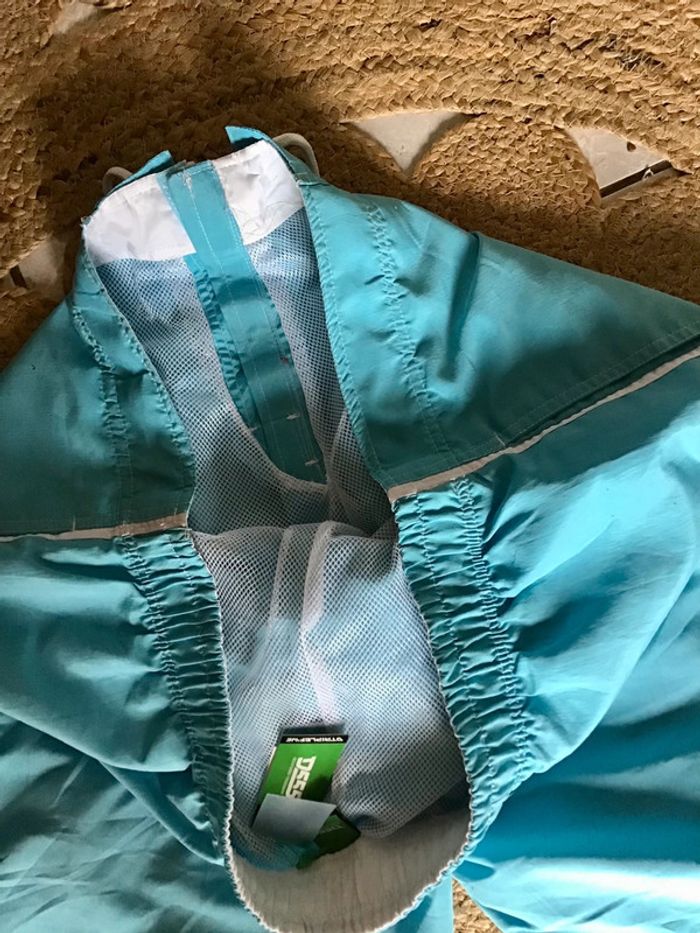 Très beau short de bain de taille XXL Turquoise et blanc de la marque D555 - photo numéro 7