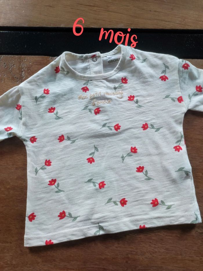 Tee shirt orchestra 6 mois