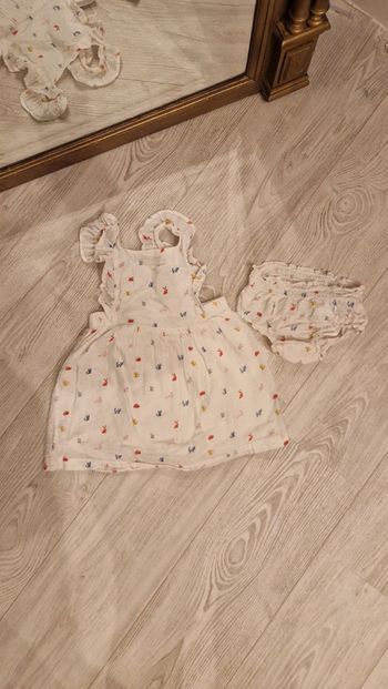 Robe et bloomer chic idéale Cérémonie Kiabi 🐇 24 mois