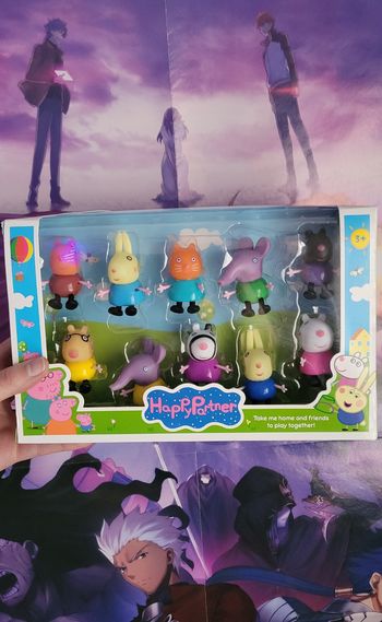 Coffret figurine Peppa pig