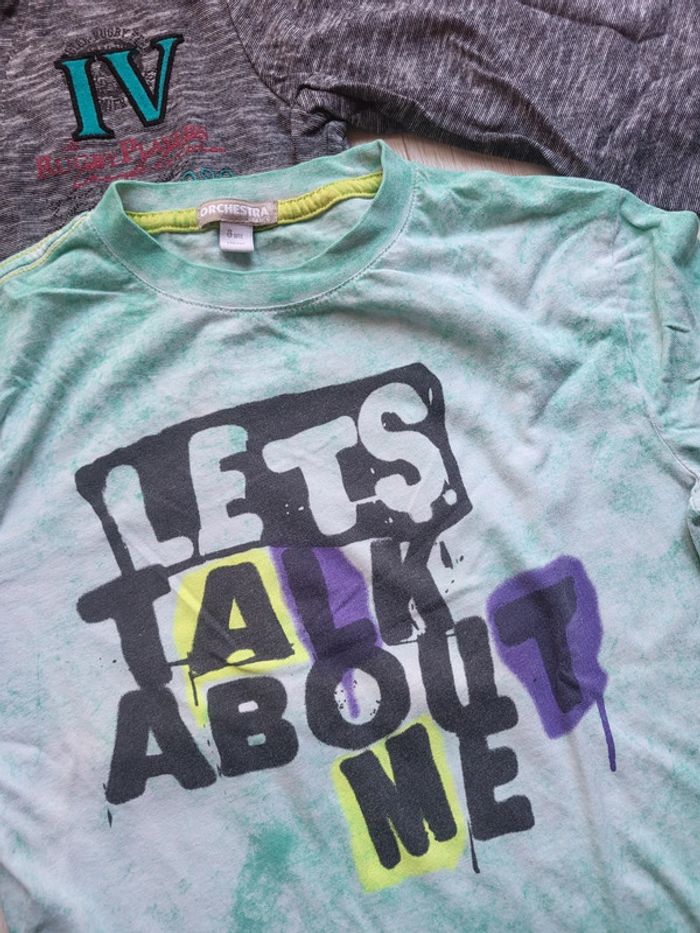 Lot de 3 tee-shirts garçon 8ans orchestra - photo numéro 5