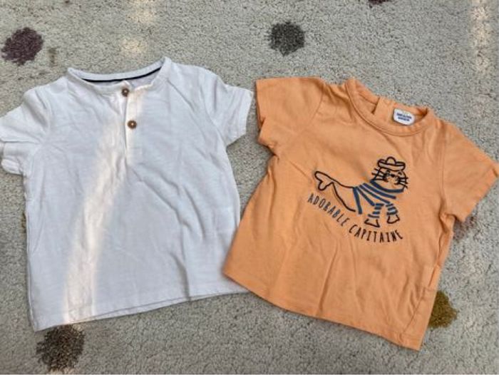 Lot de 12 tee-shirts 18 mois - photo numéro 2