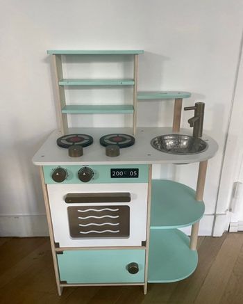 Cuisinière en bois jeux enfants