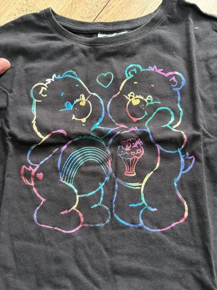 T-shirt bisounours 8 ans - photo numéro 3