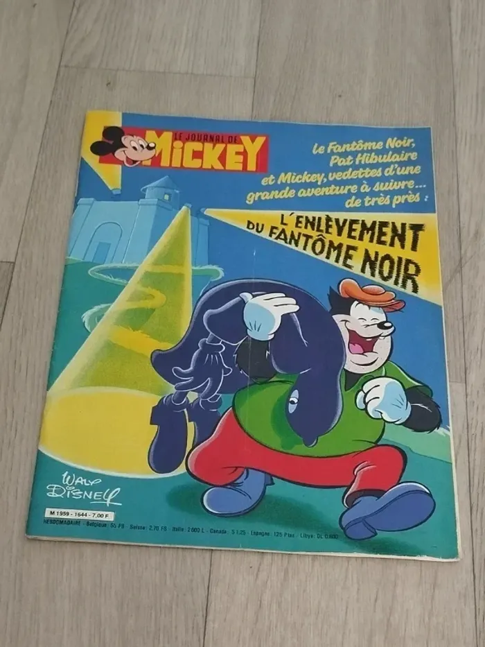 Lot Vintage 7 magazines Journal de Mickey année 1984 L060 - photo numéro 5