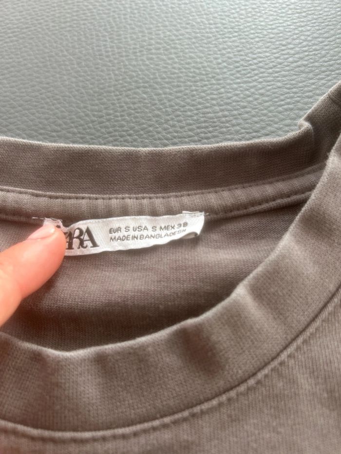 Tee shirt Zara - photo numéro 2