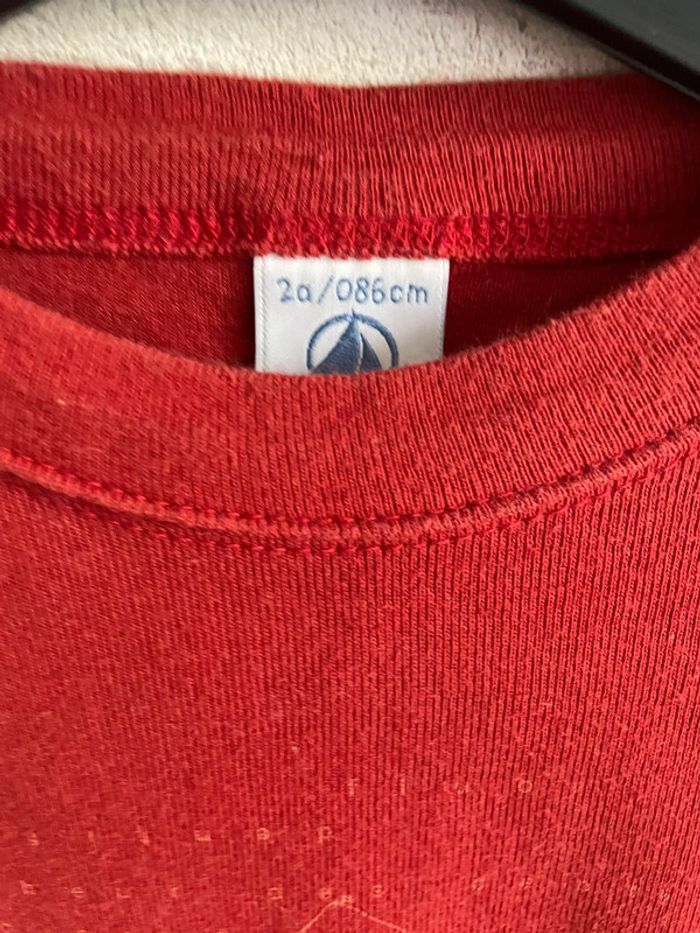 Tee shirt Petit Bateau taille 2 ans - photo numéro 2