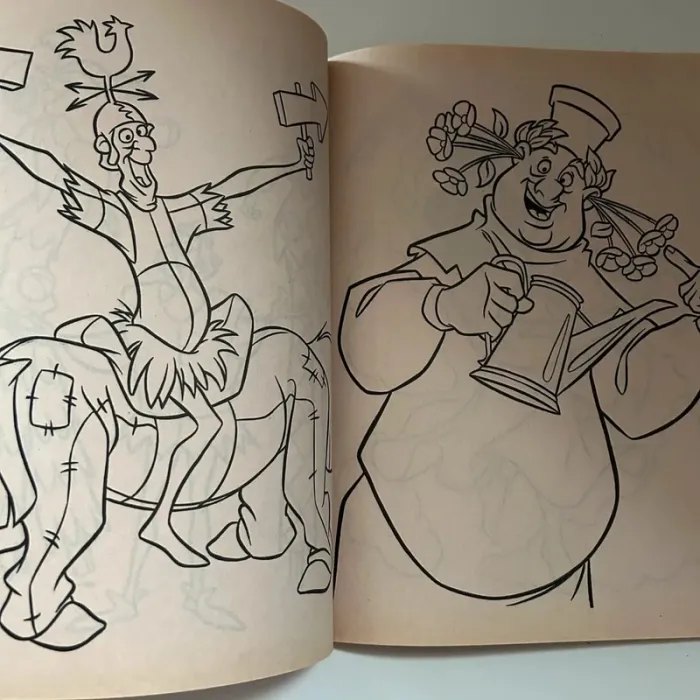 Carnet coloriage Disney le bossu de Notre-Dame - photo numéro 12
