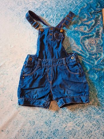 Salopette short  5 ans