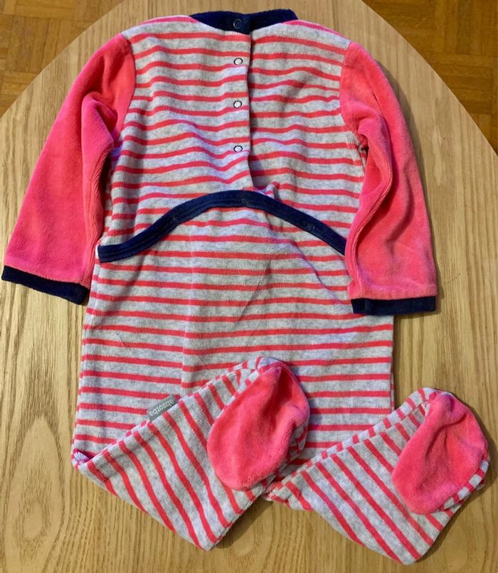 Pyjama chaud absorba 12 mois fille - photo numéro 2