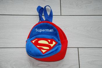 sac à dos maternel superman garçon polairesac goûter