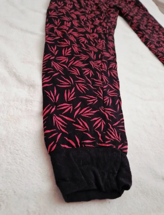 🪅 Pantalon style jogging - Noir et Rose -  Taille M/38 - 9th Avenue 🪅 - photo numéro 4