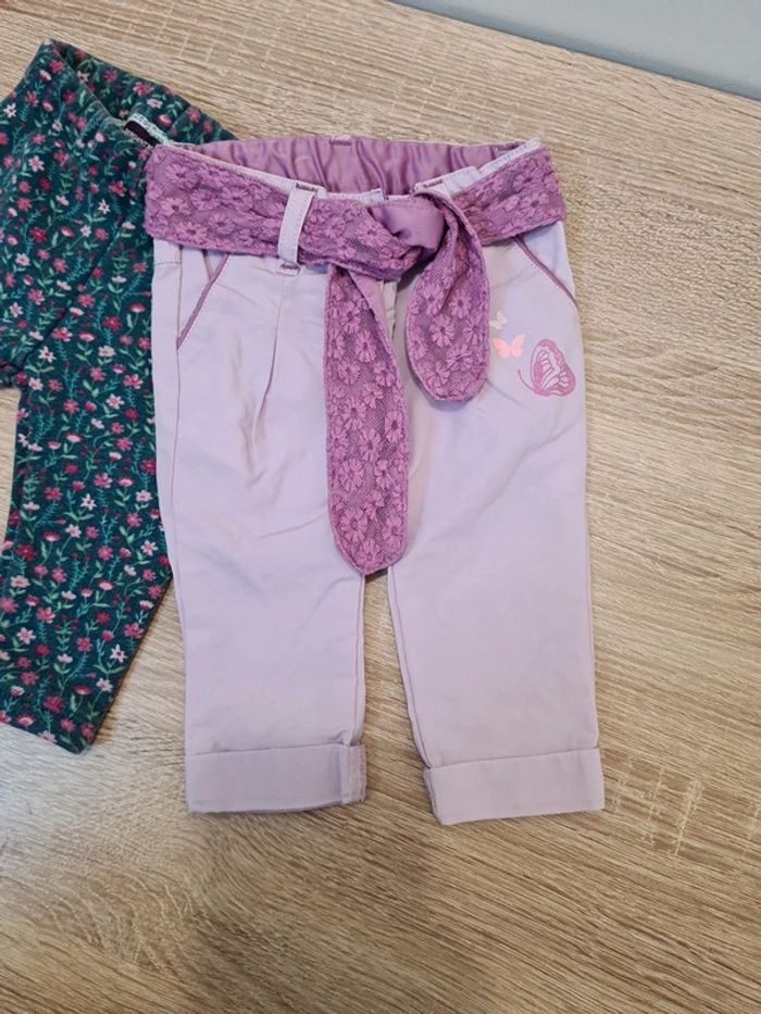 Lot 2 pantalon 3 mois Sergent major gemo - photo numéro 2