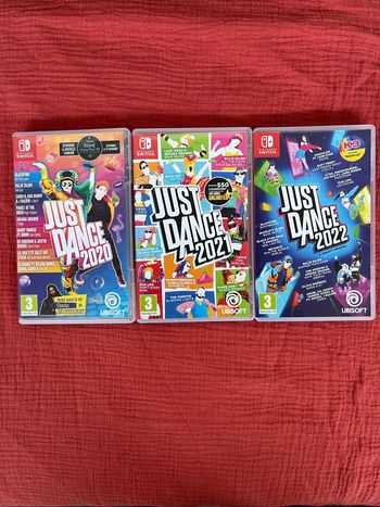 Lot 3 jeux switch just dance