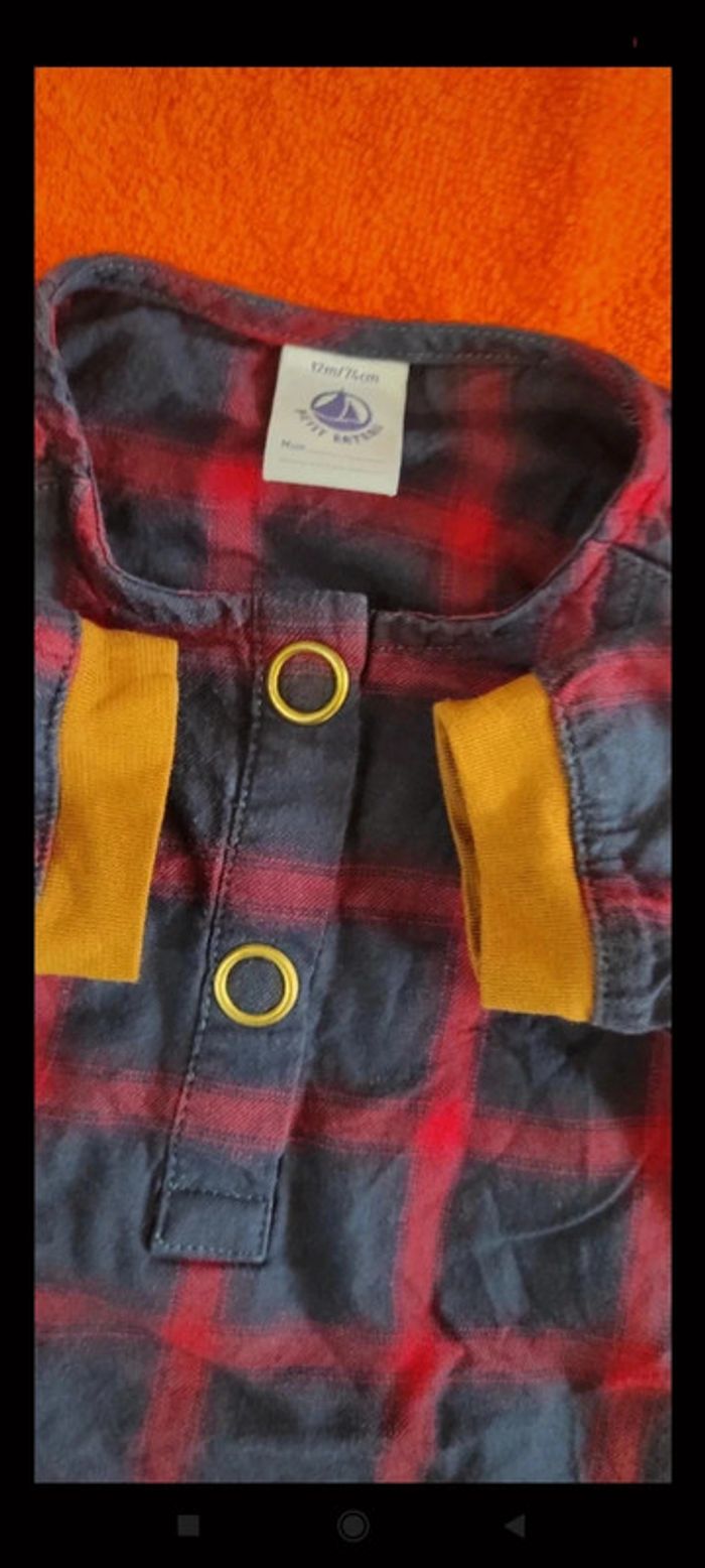 Blouse Petit Bateau 12 mois - photo numéro 2