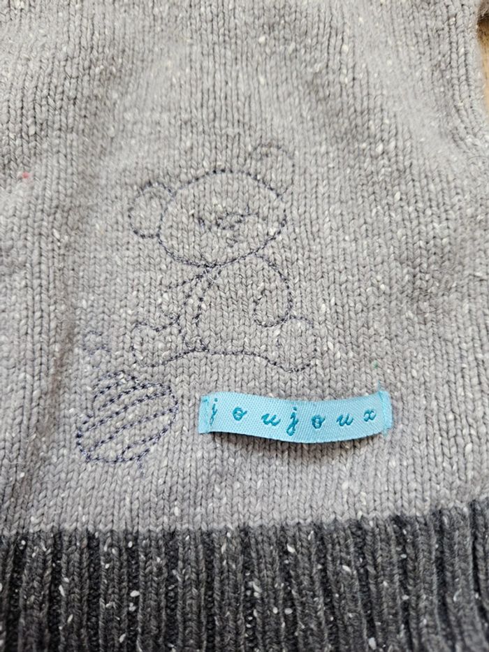 Gilet Sergent Major gris 6 mois - photo numéro 3