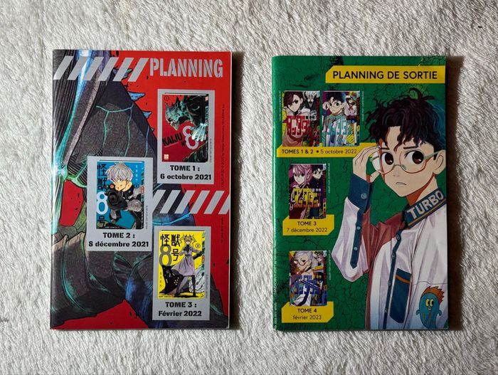 🐲 Lot Mangas Kaiju N°8 Tomes 1 à 9 + 2 livrets offerts - photo numéro 9