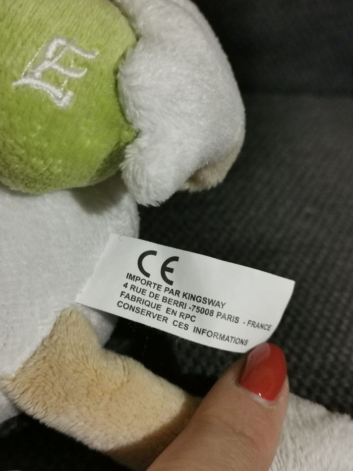 Peluche M&ms jaune pâques - photo numéro 6