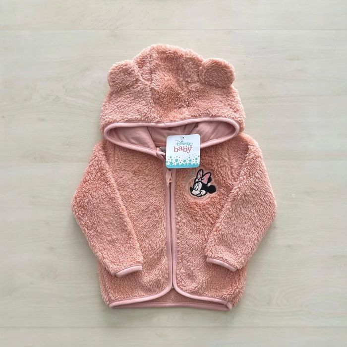 Veste polaire Minnie 80 cm fille