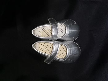 Ballerine argent 3/6mois