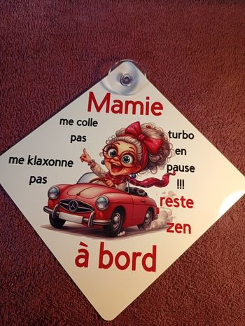 Plaque voiture