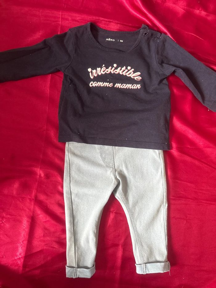 Ensemble bébé fille Gemo