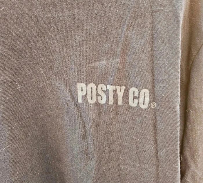 T-shirt manches longues posty co x hm - photo numéro 4