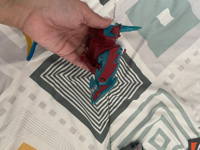 Power Rangers Zord Vehicle w/ Figure, SwordfishZord with Blue Ranger - photo numéro 5