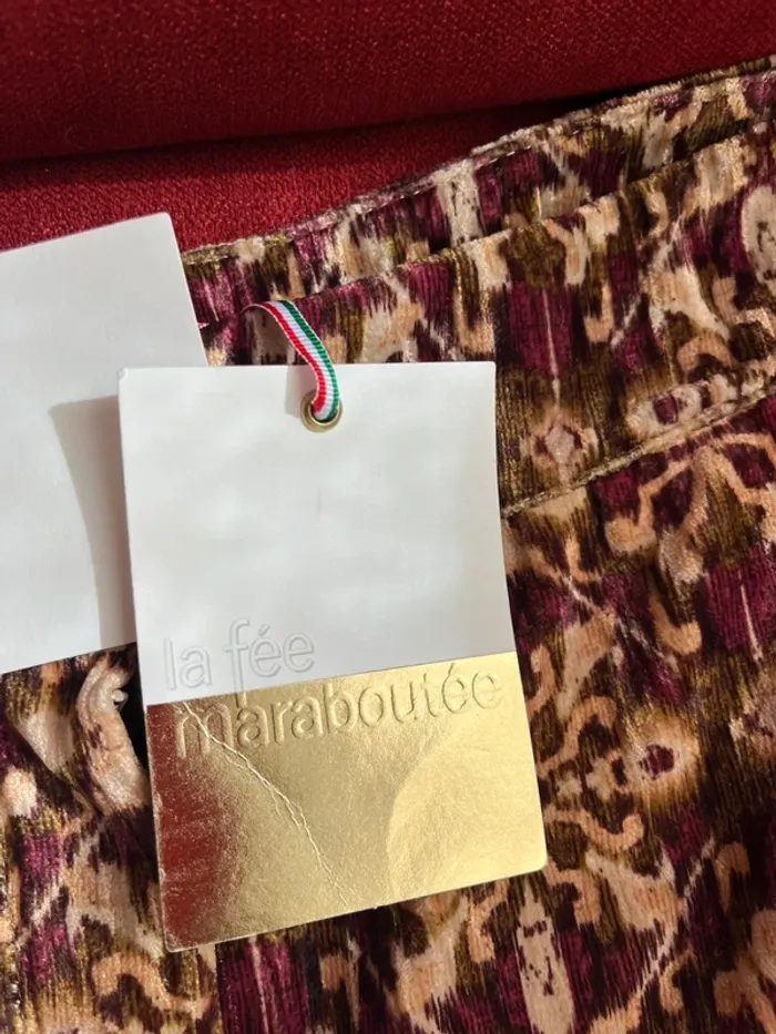 Pantalon velours La Fée Maraboutée neuf - photo numéro 6