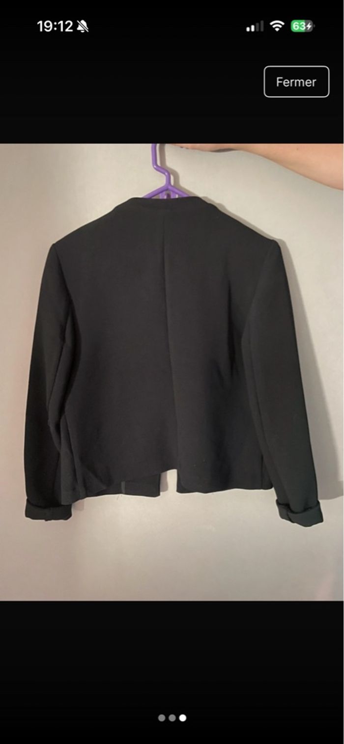 Veste habillée noir - photo numéro 2