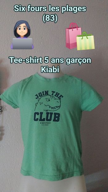 Tee-shirt 5 ans garçon Kiabi