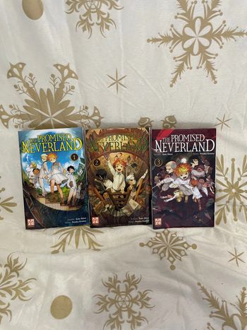Lot 3 mangas The Promised Neverland
