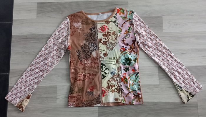 Pull femme imprimé à motifs taille 38