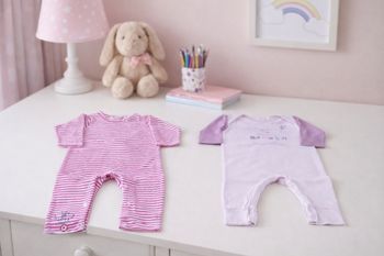 🌸 Lot de 2 Pyjamas Bébé Fille - 3 mois 🌸