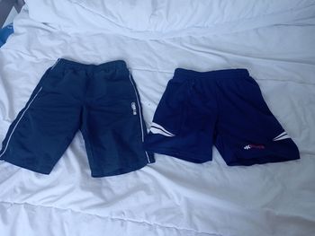 Lot 2 short/bermuda marques diverses 8 ans 5€ 