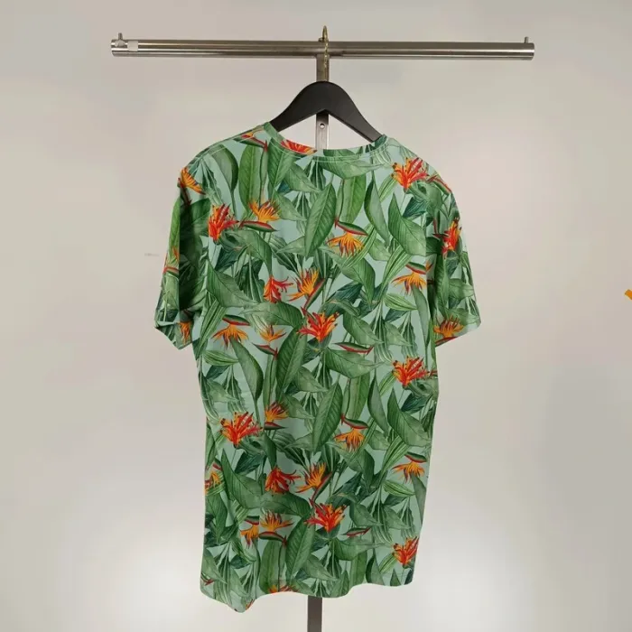 Tshirt homme - motif jungle feuillages exotiques vert taille M - Lost minds - A091 - photo numéro 4