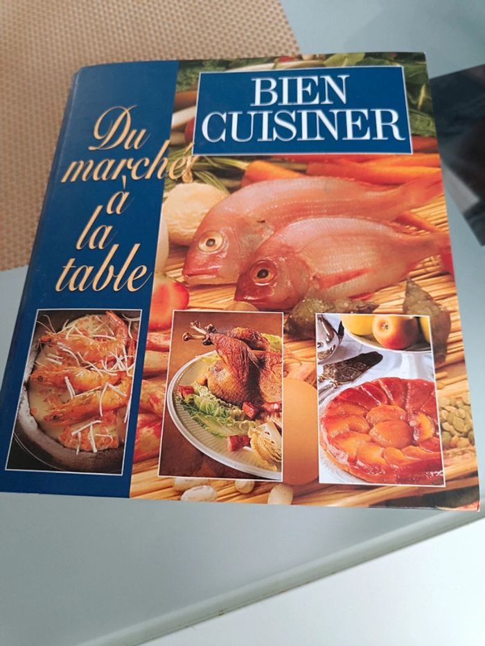 Classeur remplis de recettes⭐Bien cuisiner 1999
