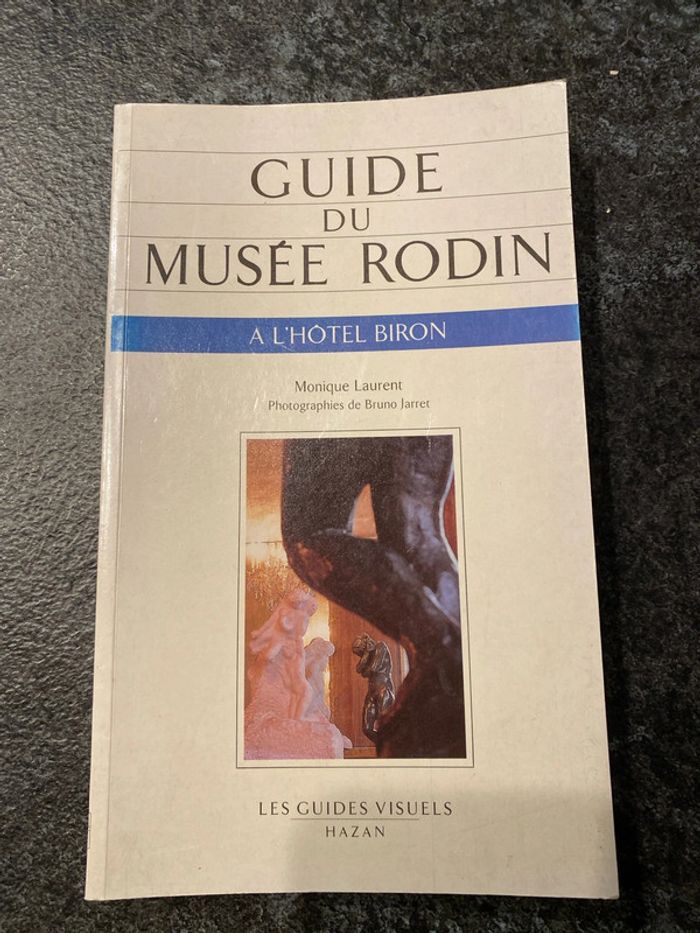 Livre vintage Guide du musée Rodin