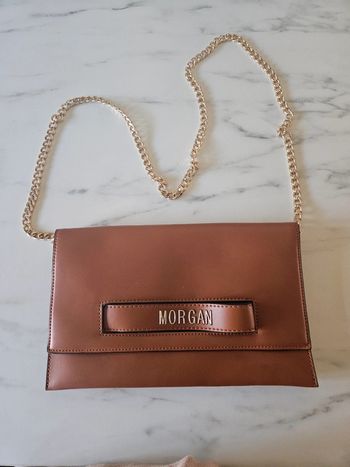 Morgan sac pochette marron