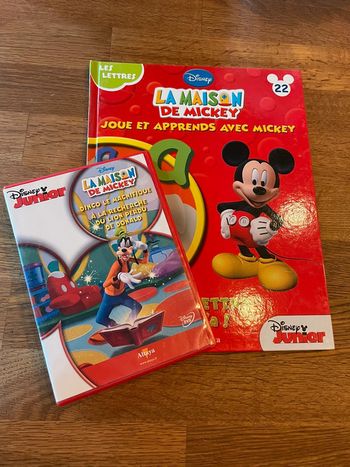 Livre Disney Junior La maison de Mickey Numero 22 avec le DVD Numéro 22