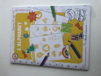 Livres d'activité sur l'alphabet