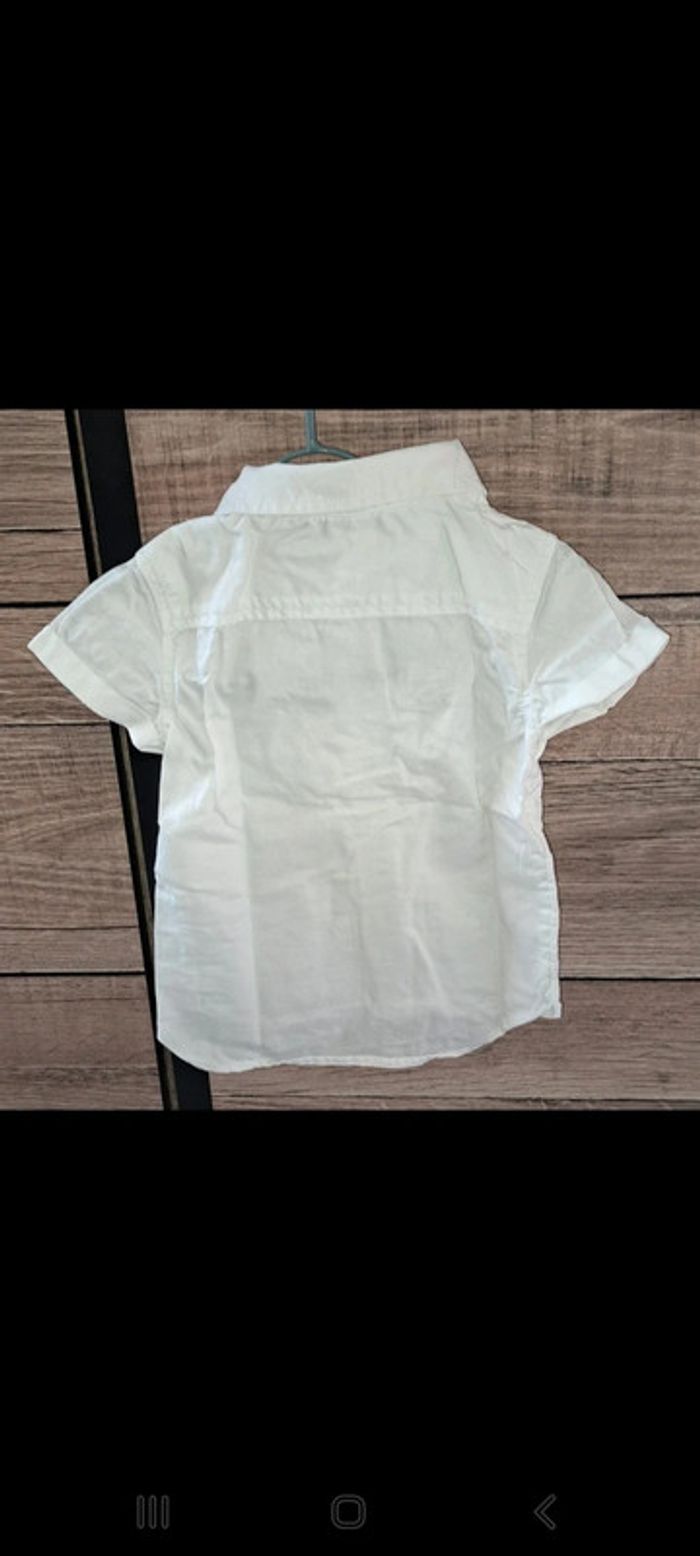 Chemise manches courtes blanche Orchestra 3 mois - photo numéro 4