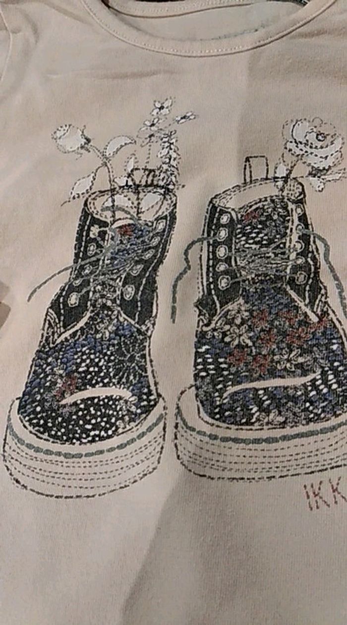 Tee shirt IKKS 12 mois - photo numéro 2