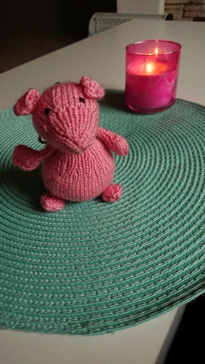 Porte clés " cochon"
