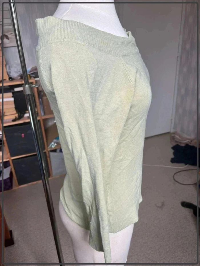 Pull col rond taille 42/44 marque in extenso - photo numéro 2