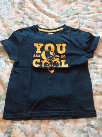 Tee-shirt marine Kiabi 5 ans