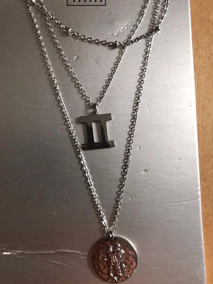 Trio de collier gémeaux - photo numéro 2