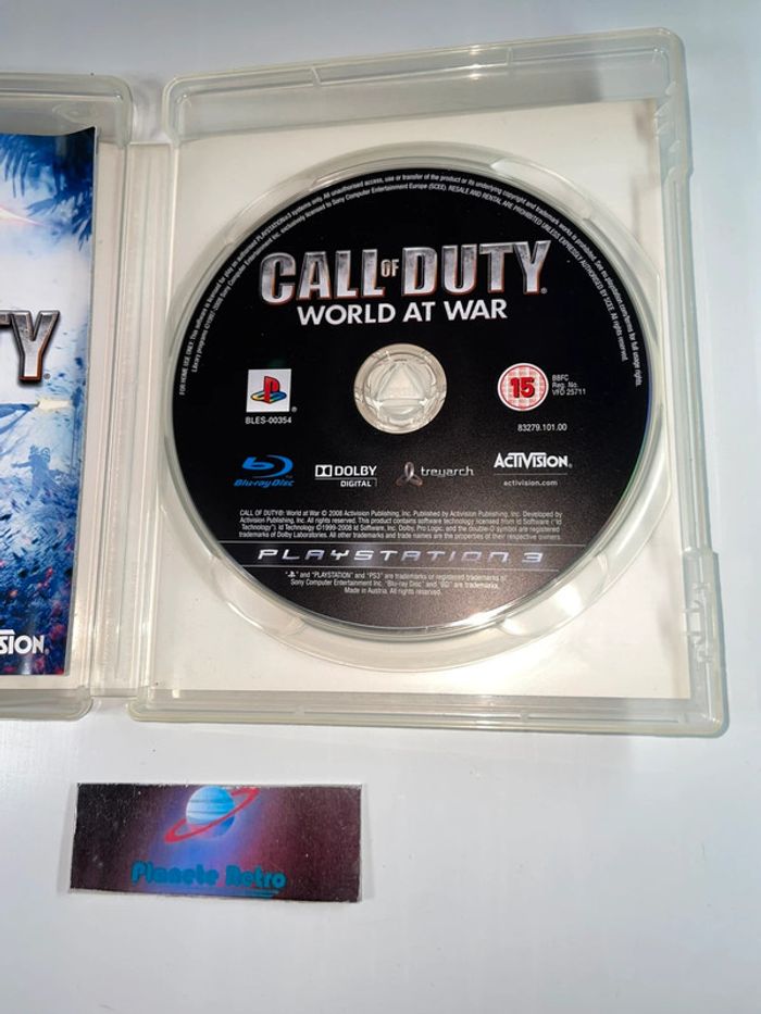 Lot 2 Jeux Guerre PS3 - Call Of Duty World At War / Battlefied 4 VF Sony PAL - photo numéro 10